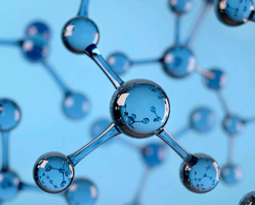 Molecule close-up