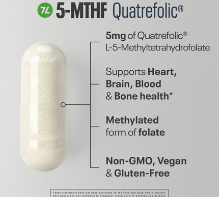 5-MTHF 5mg Quatrefolic