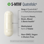 5-MTHF 5mg Quatrefolic